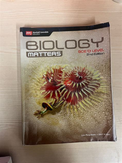 Biology Matters Textbook Hobbies And Toys Books And Magazines Textbooks