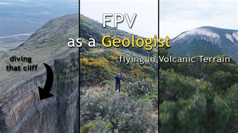 Fvp As A Geologist Flying In Remarkable Volcanic Terrain Cinematic