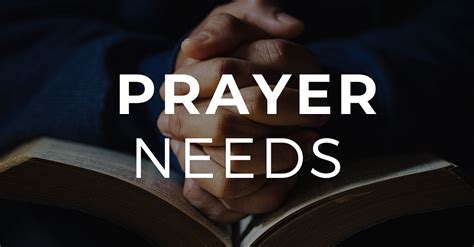 This Weeks Prayer Needs — Jcs Newsletter 7 August 2024