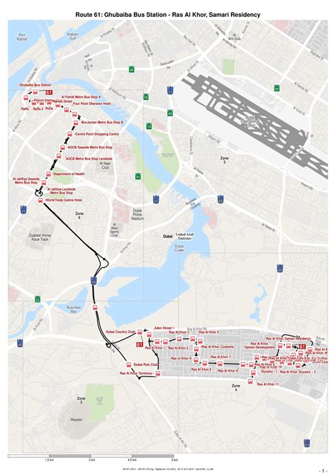 Bus 61 Route Schedule - Schedule Printable