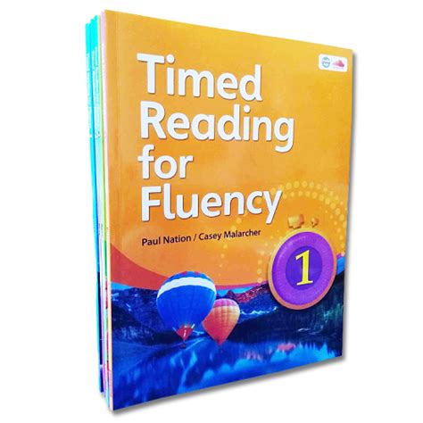 Timed Reading For Fluency 《阅读流利计时训练书》4册 大神教您学英语