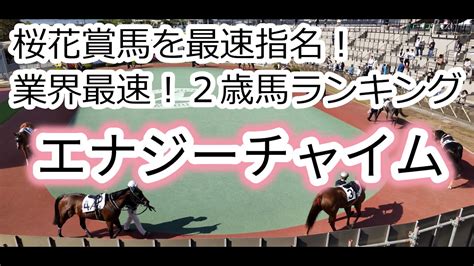 【エナジーチャイム】【京王杯2歳s】【業界最速！】桜花賞馬を最速指名！ 競馬動画まとめ