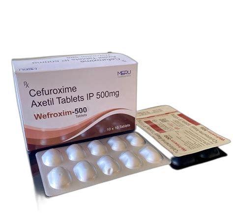 Cefuroxime Axetil Mg Tablets At Rs Box Zocef Cefuroxime