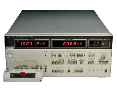 Agilent Hp A Lf Impedance Analyzer Hz To Mhz Off