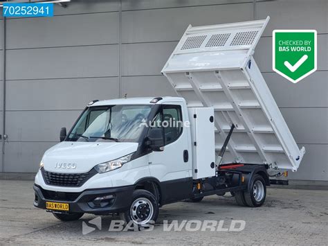 Iveco Daily C Kipper Met Kist Kg Trekhaak Airco Cruise Tipper