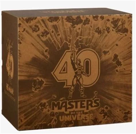 Masters Of The Universe Origins He Man Th Anniversary Pack