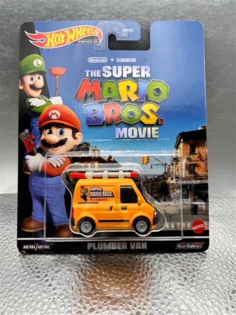 Hot Wheels Premium The Super Mario Bros Movie Plumber Van