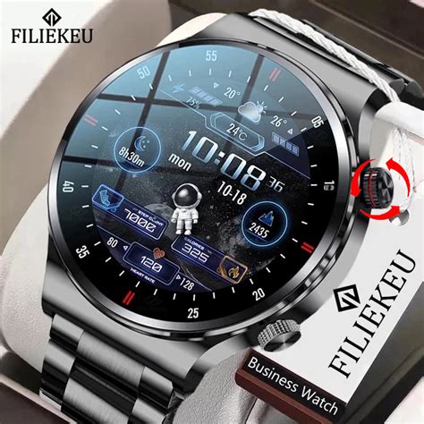 Filiekeu Novo Hwgt Rel Gio Smartwatch Original Prova D Gua Ecg Ppg