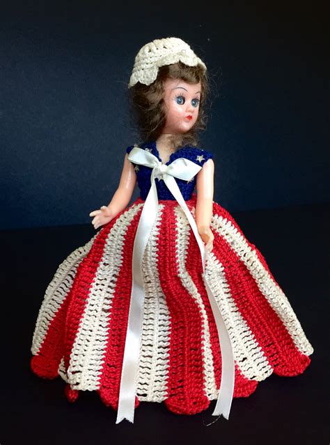 Art Dolls Inch Patriotic Doll Dolls Miniatures Art Collectibles