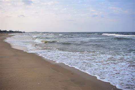 Kovalam Beach In East Coast Road Chennai Stock Image Image Of Green