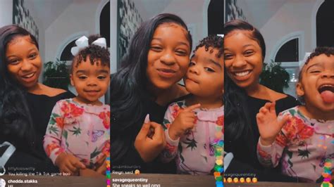 Reginae Carter And Her Sister Reign Live😍😍 Must Watch‼️shes Full Of Personality 💕💕 Youtube