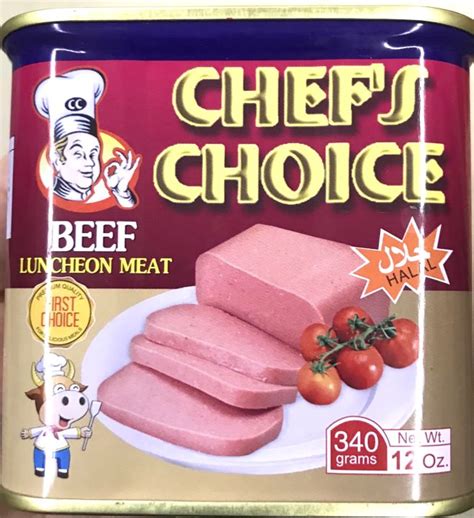 Chefs Choice Beef Luncheon Meat 340g Halal Certified Lazada Ph