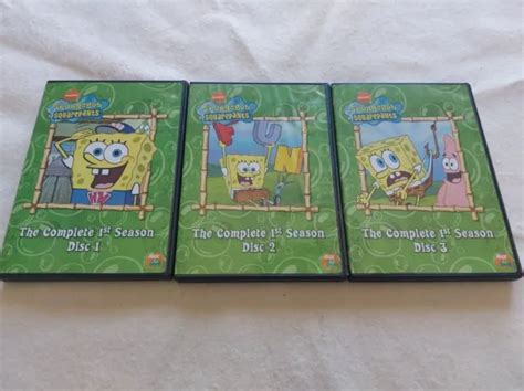 Spongebob Squarepants The Complete 1st Season Dvd £1408 Picclick Uk