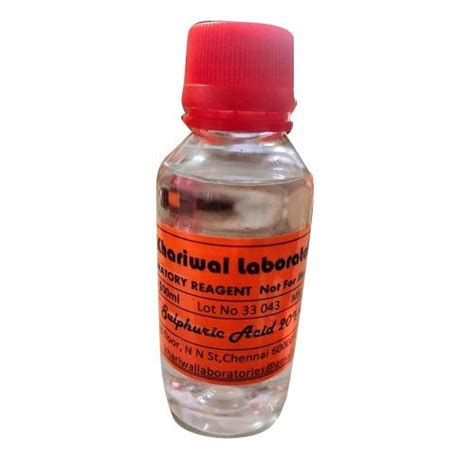 Khariwal Laboratories Liquid Sulfuric Acid At Rs 120 Litre In Chennai