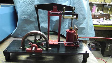 Walking Beam Model Steam Engine Youtube