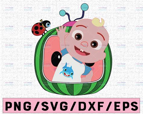 Cocomelon Jj Svg Coco Melon Svg Cocomelon Logo Svg Cut File Vectorency