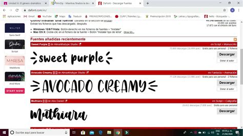 Como Descargar E Instalar Fuentes De Dafont En Word Youtube