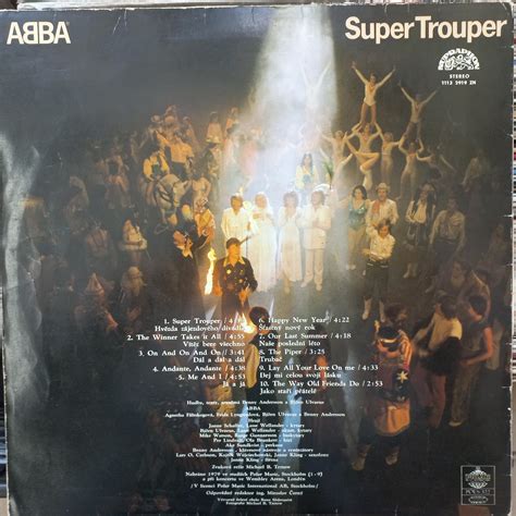 LP Abba Bjorn Benny Agnetha Frida Opus 1974 Aukro