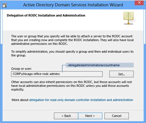 Install A Windows Server Active Directory Read Only Domain