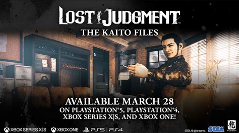 The Kaito Files Expansion For Lost Judgment Will Be Released This Month