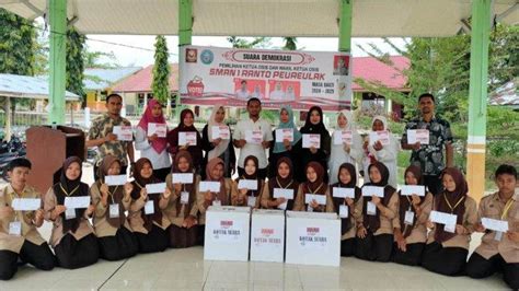 Implementasikan P5 SMAN 1 Ranto Peureulak Gelar Pesta Demokrasi