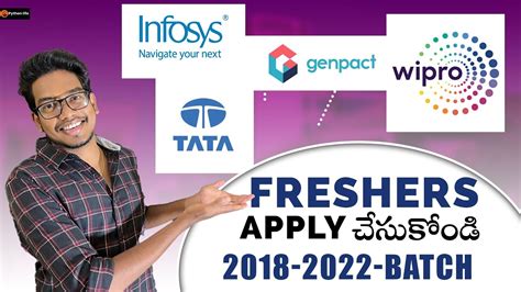 Infosys Genpact Wipro Tata Is Hiring Freshers Software Jobs