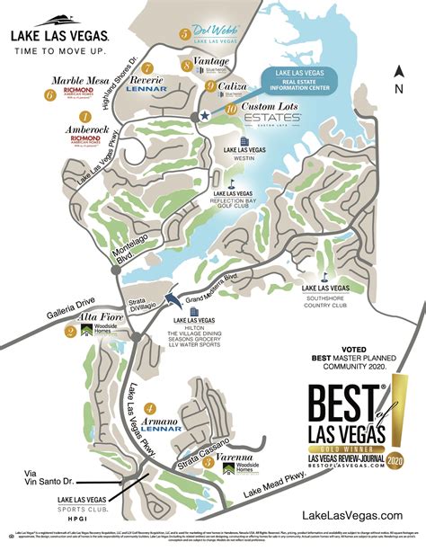 Map Of Lake Las Vegas Sibel Drusilla