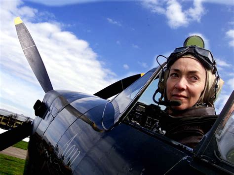 Worlds Only Female Spitfire Pilot Killed In Car Crash 34 Years After