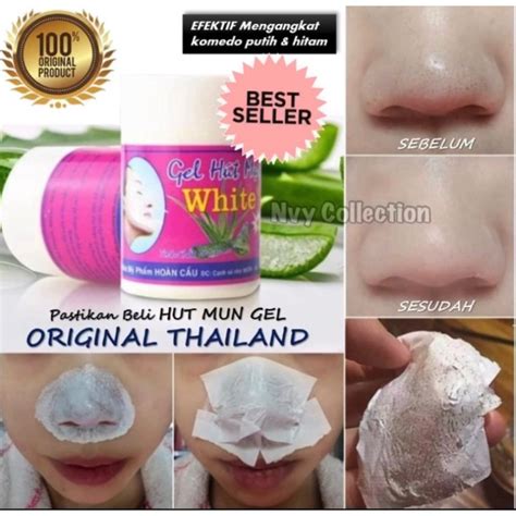 Jual ORIGINAL HUT MUN GEL PENGANGKAT KOMEDO DENGAN KERTAS ORIGINAL