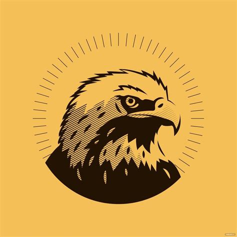 Free Stylized Eagle Vector Eps Illustrator  Png Svg