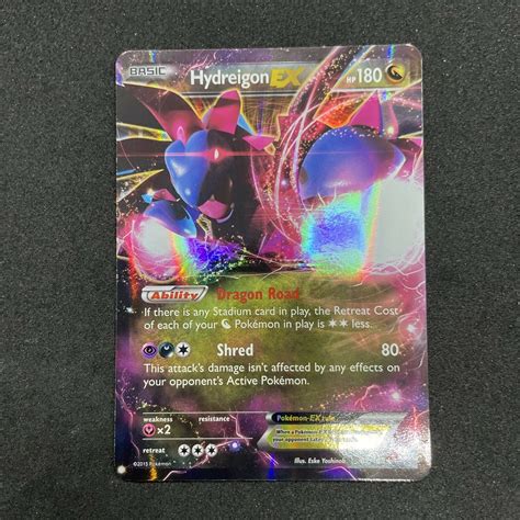 Hydreigon Ex Ultra Rare Roaring Skies Pokemon Card B Values Mavin