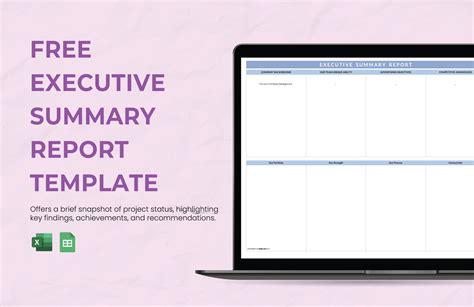 FREE Executive Summary Template - Download in Word, Google Docs, Excel ...