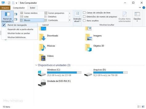 Dicas Para O Explorador De Arquivos Do Windows