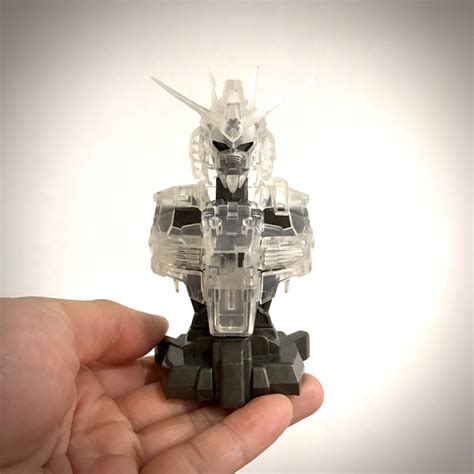 Bandai 扭蛋 機動戰士鋼彈胸像01 Nu鋼彈篇 環保扭蛋 X Ray 透明體 蝦皮購物