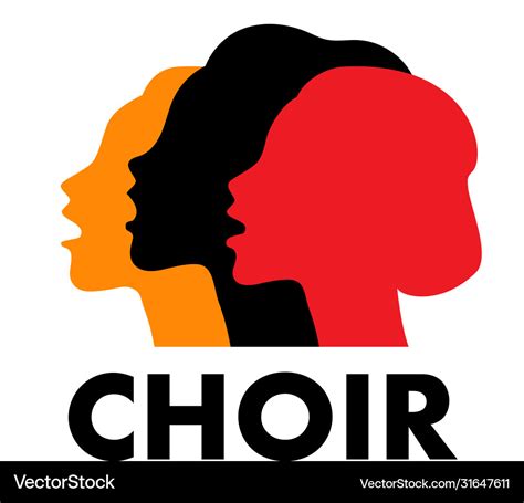 Choir logo Royalty Free Vector Image - VectorStock