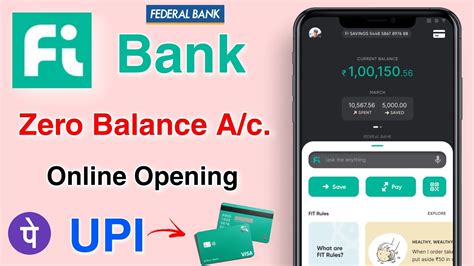 Fi Money Zero Balance Account Online Opening Fi Bank Account