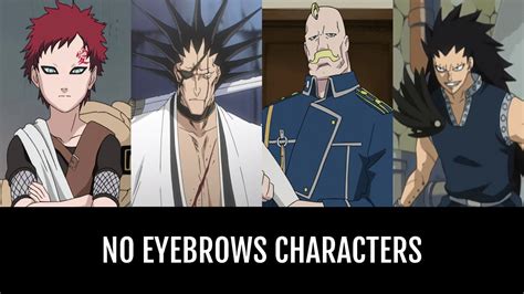 No Eyebrows Characters | Anime-Planet