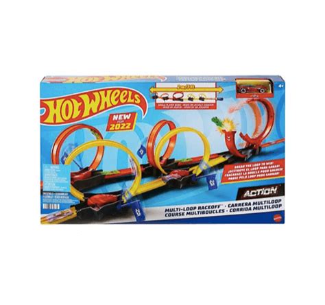 Hot Wheels Multi Loop Raceoff Track Set Mattel Recognized As One Of New Jersey S Best