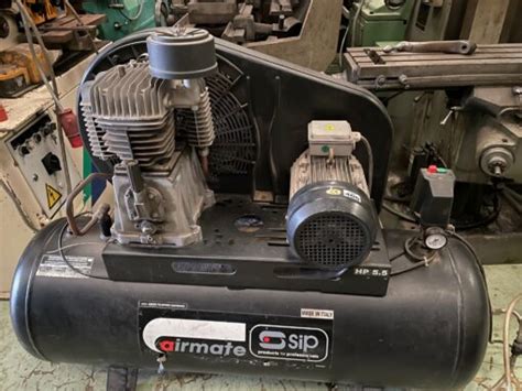 Sold Sip Airmate 55hp Compressor Chiviott Used Machine Tools