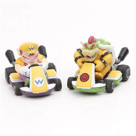 Mario Kart Starting Mario Kart Pull Back Cars Pack Collectible