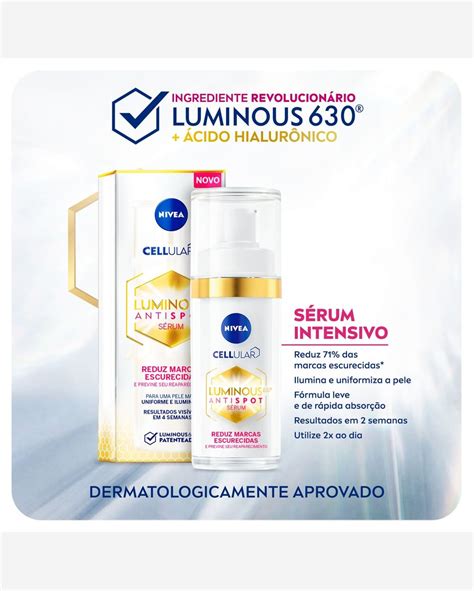 Riachuelo Kit Nivea Luminous S Rum Facial Nivea Luminous Ml