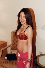 Naughty Brunette Coed Michelle Shows Her Tits Photos