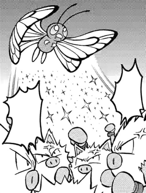 File Ash Butterfree Sleep Powder M20 Manga Png Bulbagarden Archives