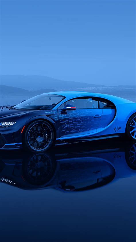 Bugatti Chiron L'Ultime 8K Wallpaper