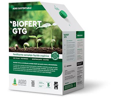 Biofert GTG Fertilizante Complejo Líquido Orgánico