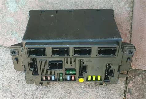 Fiat Panda Body Computer Unit Ecu Bsi Petrol Automatic