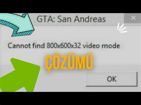 Gta San Andreas Cannot Find X X Video Mode Hatas Z M Youtube