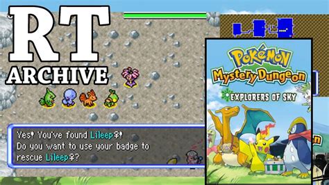 RTGame Streams Pokémon Mystery Dungeon Explorers of Sky 4 YouTube