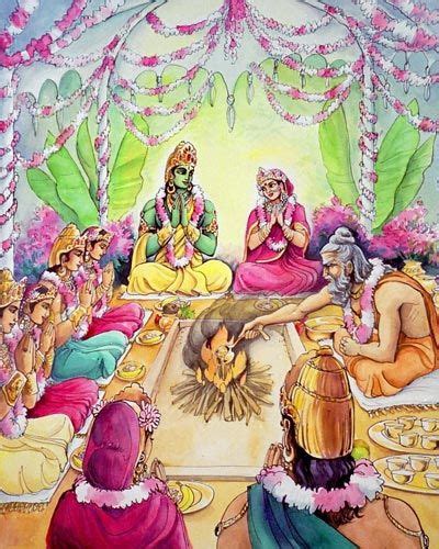 Rama Lakshmana Bharata Shatrugnya Marriage Radha Krishna Art