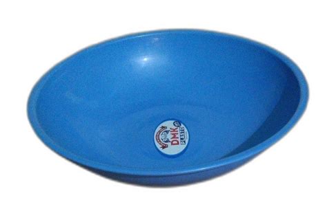 Dmk Round Blue Plastic Ghamela Capacity Litres Size Inch D